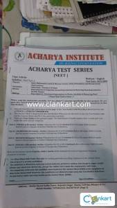NEET ALL INDIA TEST SERIES AACHARYA INSTITUTE ( 17 TEST BOOKS)