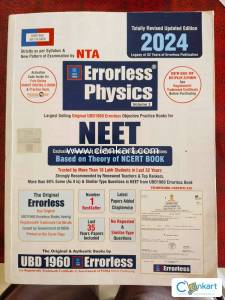 NEET Errorless physics 2024