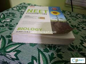 NEET MTG Champions Biology  Second-Hand (Excellent Condition) Selling