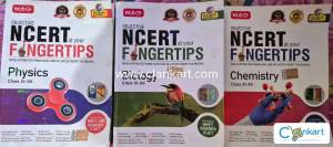 NEET Materials of renowned institute and some 10th & 12th books.