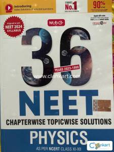 NEET PHYSICS PYQ with solutions + smartbook Class XI-XII
