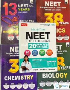 NEET PYQ Mega Bundle  PW 38 Years PCB + PW 13 Years + MTG Med-A-Thon