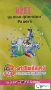 NEET SOLVED QUESTION PAPERS BY SRI CHAITANYA