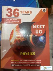 NEET UG 36 Year solved paper