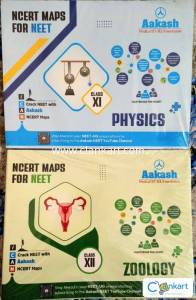NEET UG- NCERT maps for both class 11 and 12, Aakash institute