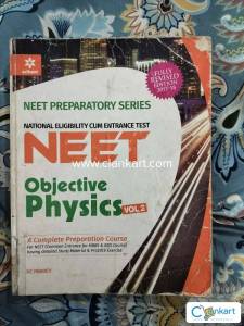 NEET UG Objective Physics by DC Pandey vol 2, avail for affordable pri
