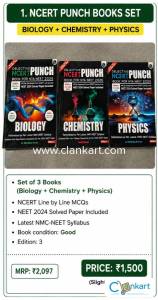 NEET     NCERT Punch     (Biology, Chemis
