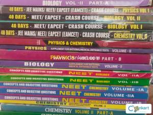 NEET and EAPCET package of all 4 subjects for class 11 and 12