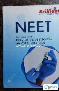 NEET previous year questions. Solved question papers NEET 2013-2020