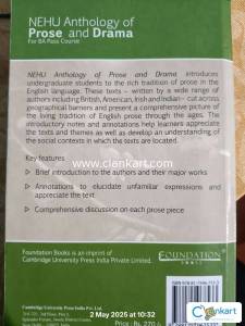 NEHU Anthology of Prose and Drama