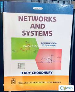 NETWORKS AND SYSTEMS 2nd Ed Book By D Roy Choudhury