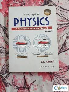 NEW SIMPLIFIED PHYSICS CLASS 11 VOLUME 2 BY SL ARORA