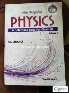 NEW SIMPLIFIED PHYSICS CLASS 12 physics reference book