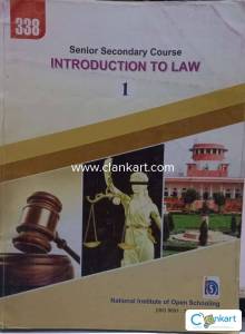 NIOS Introduction to Law for Class 12