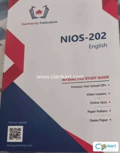 NIOS mathematics and English text book