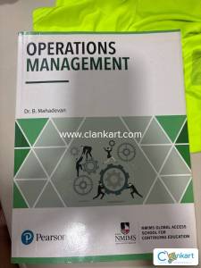 NMIMS Operations Management