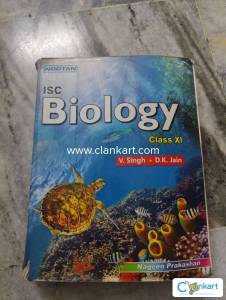 NOOTAN ISC BIOLOGY CLASS 11 BOOK BY V. SINGH AND D.K. JAIN