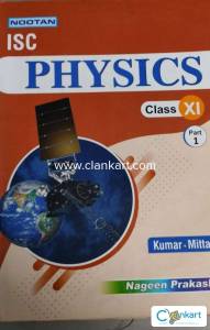 NOOTAN ISC PHYSICS CLASS 11 ( PART 1 AND 2 )