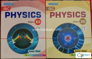 NOOTAN ISC Physics Class 12 Textbook - Part 1 & Part 2