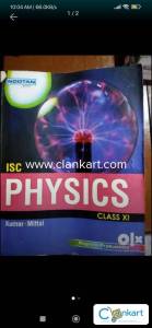 NOOTAN ISC Physics Class XI