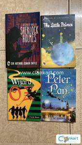 NOVEL BOOKS SET OF FOUR
