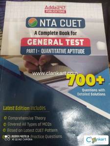 NTA CUET GENERAL TEST PART I - QUANTITATIVE APTITUDE