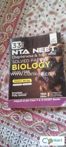 NTA NEET chapter wise and topicwise solved papers biology 2020-1988
