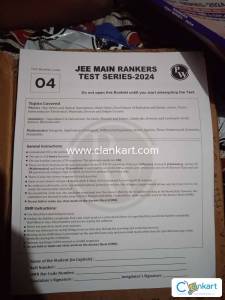 NTA jee main ranked test series 2024
