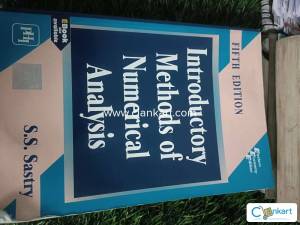 NUMERICAL ANALYSIS (S.S SASTRY)