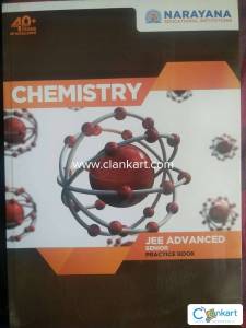 Narayana Institute Chemistry JEE ADVANCED Sr Practice book