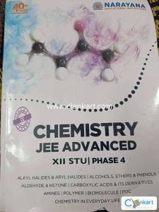 Narayana Institute: Chemistry JEE ADVANCED XII STU  PHASE 4