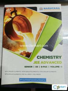 Narayana JEE Advanced Inorganic Chemistry (Part 1) for Class 12