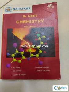 Narayana chemistry vol 1 for NEET