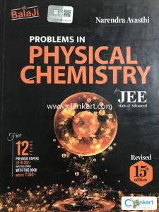 Narendra Avasthi problems in physical chemistry for JEE main,advanced