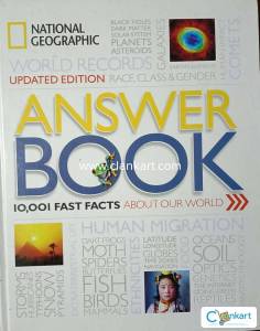 National geographic Answer Book,10001 Fast Facts About our World