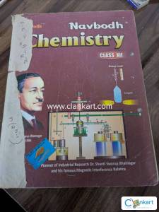 Navbodh Chemistry class 12th textbook English medium