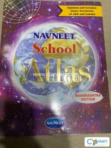 Navneet Atlas book for class 5th-8th