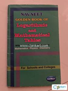 Navneet Golden Book of Logarithmic and Mathematical Tables