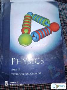 Unused Ncert Physics textbook for class 11th part 2
