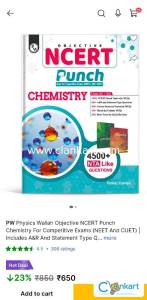 Ncert Punch book Chemistry (P.W)