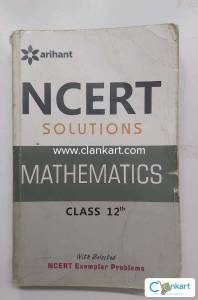 Ncert Solutions Mathematics 12th With selected NCERT Examplar Problems