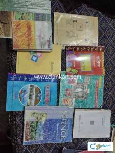 Ncert books science, social science,hindi, maths, english