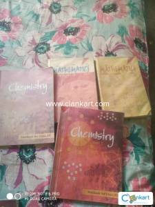 Ncert chemistry and maths (both)