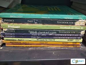 Ncert class 11 and 12 books (PCB)