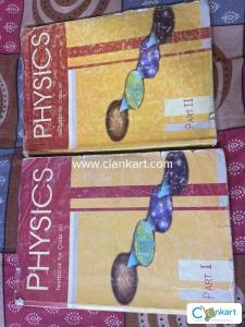 Ncert physics textbook for class XII part 1 and part 2