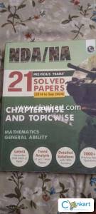 Nda / na 21 previous years solved papers