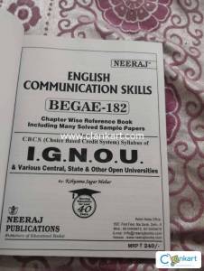 Neeraj Book Bachelor of arts