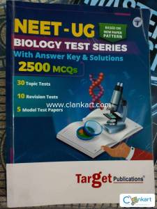 Neet-Ug Biology test series 2500 mcqs