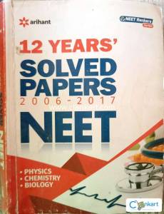 Neet 12 years SOLVED PAPERS
