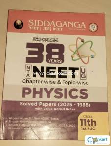Neet 1st year physics
